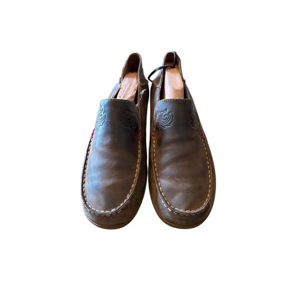 Olukai Women’s Nohea Nubuck Loafers, brown, size 10 - Picture 3 of 8